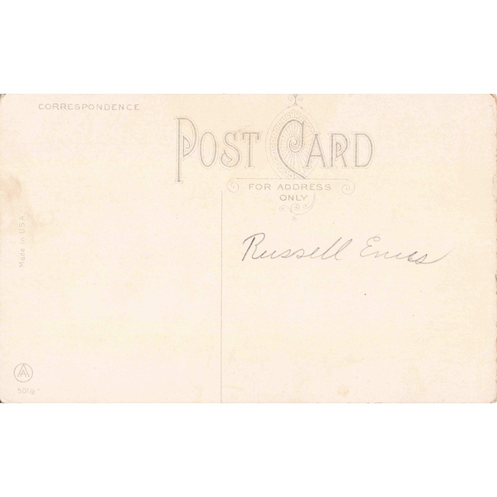 Vtg Sweethearts Ever Postcard Divided Back Hand Colored Couple 1910s VG - Picture 2 of 2